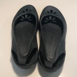 Crocs Black Slip-On Shoes